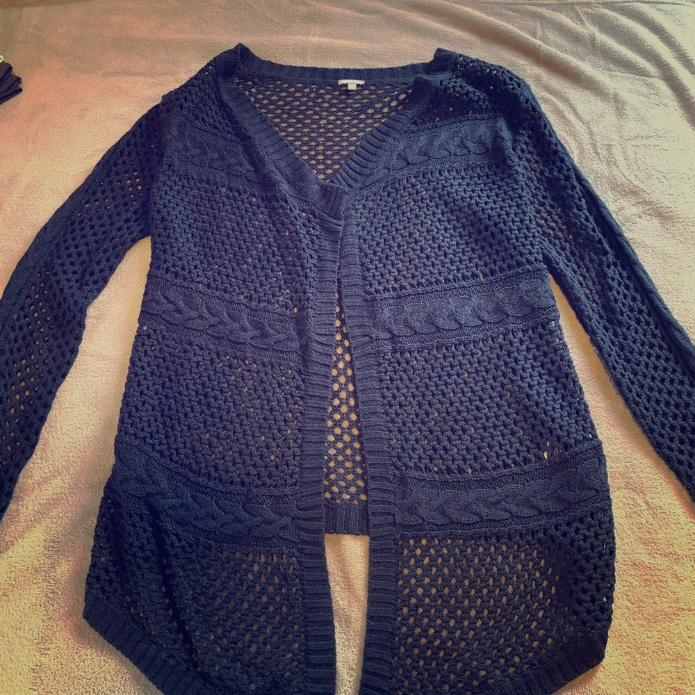 Charlotte Russe Blue knit sweater